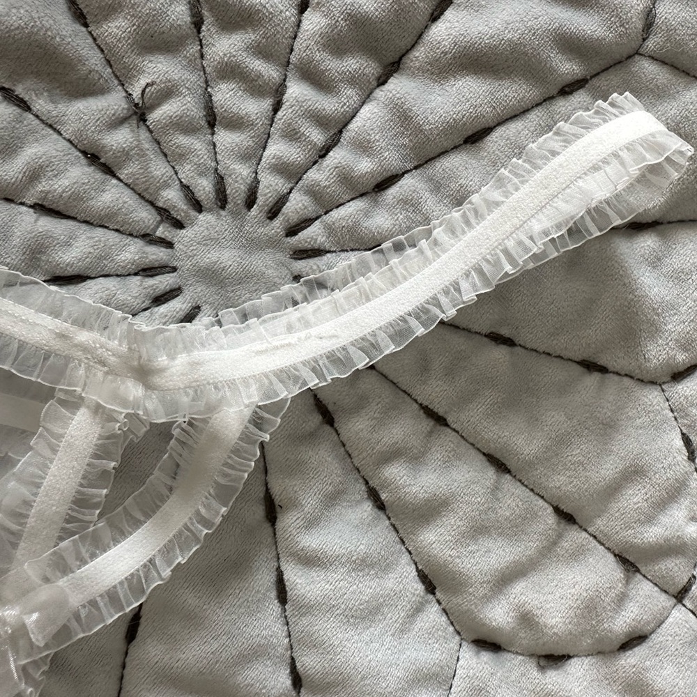 NWT white lace “mrs” thong - Picture 7 of 11
